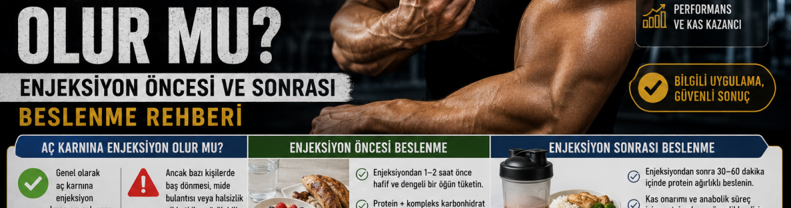 Aç Karnına Enjeksiyon Olur mu? Enjeksiyon Öncesi ve Sonrası Beslenme Rehberi