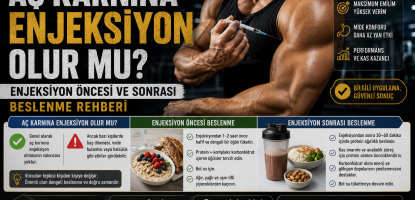 Aç Karnına Enjeksiyon Olur mu? Enjeksiyon Öncesi ve Sonrası Beslenme Rehberi