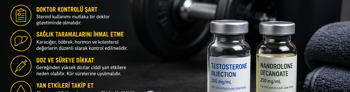 Steroid Kullanırken Dikkat Edilmesi Gerekenler