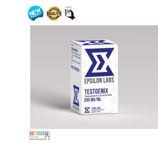 Epsilon Labs Testosterone Enanthate 200mg 10ml - Bulk döneminde kas kütlesi artışı için ideal