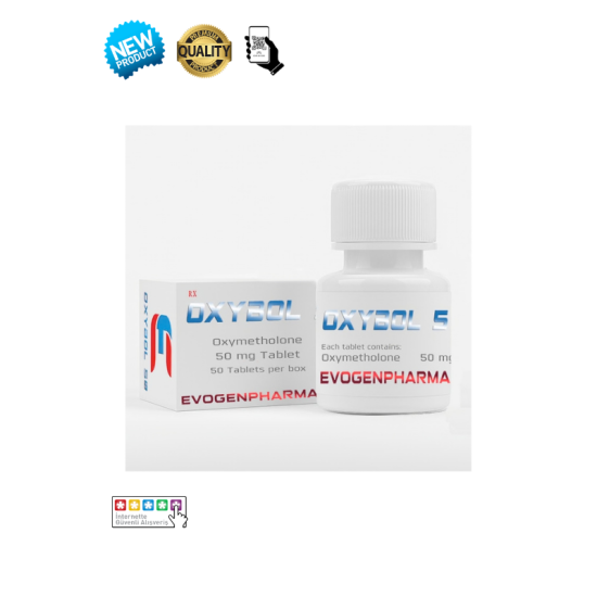 Evogen Pharma Anapolon Oxymetholone 50mg 50 Tablet orijinal steroid kutusu