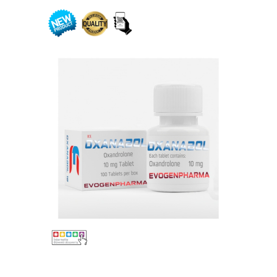 Evogen Pharma Anavar Oxandrolone 10mg 100 Tablet orijinal steroid kutusu