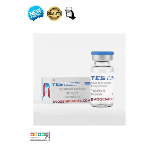 Evogen Pharma Testosterone Propionate 100mg 10ml orijinal steroid şişesi