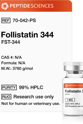 Peptide Sciences Follistatin 344 1 Mg 1 Flakon