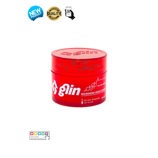 Glin Pharma Boldenone Undecylenate 200mg 10 ampül orijinal steroid kutusu