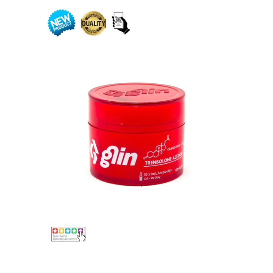 Glin Pharma Trenbolone Acetate 100mg 10 ampül orijinal steroid kutusu