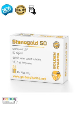 Golden Pharma Winstrol Stanozolol Depot 50MG 10ML
