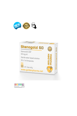 Golden Pharma Winstrol Stanozolol Depot 50MG 10ML