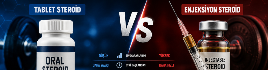 Tablet Ve Enjeksiyon Steroidlerin Arasındaki Fark
