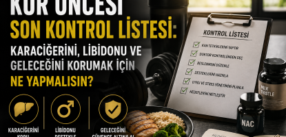 Kür Öncesi Son Kontrol Listesi: Karaciğerini, Libidonu ve Geleceğini Korumak için Ne Yapmalısın?