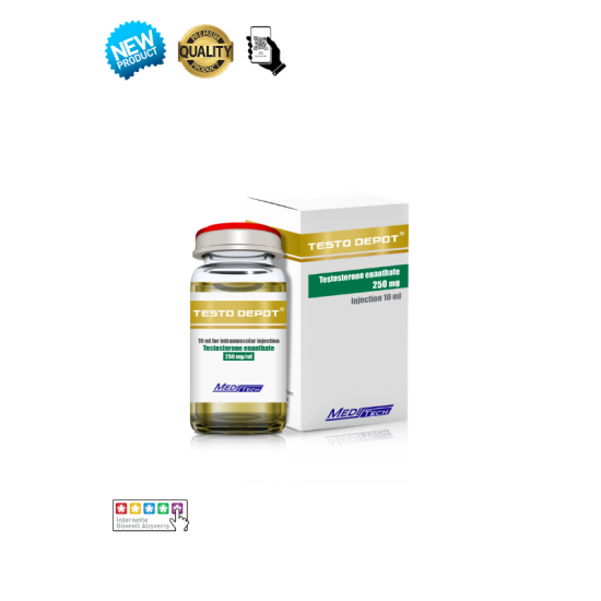 Meditech Pharma Testosterone Enanthate 250mg 10ml orijinal testo e şişesi