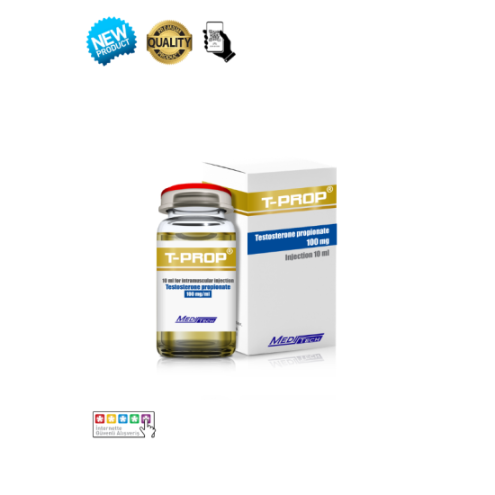 Meditech Pharma Testosterone Propionate 100mg 10ml orijinal testo prop şişesi