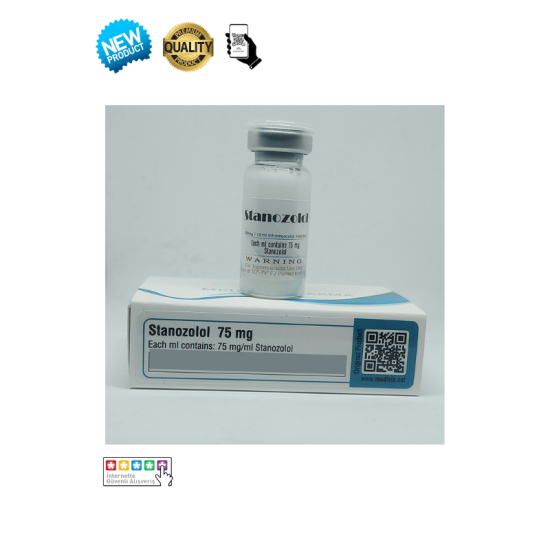 Medivia Pharma Stanozolol 75mg 10ml orijinal enjeksiyonluk steroid şişesi - Winstrol Depot stokta
