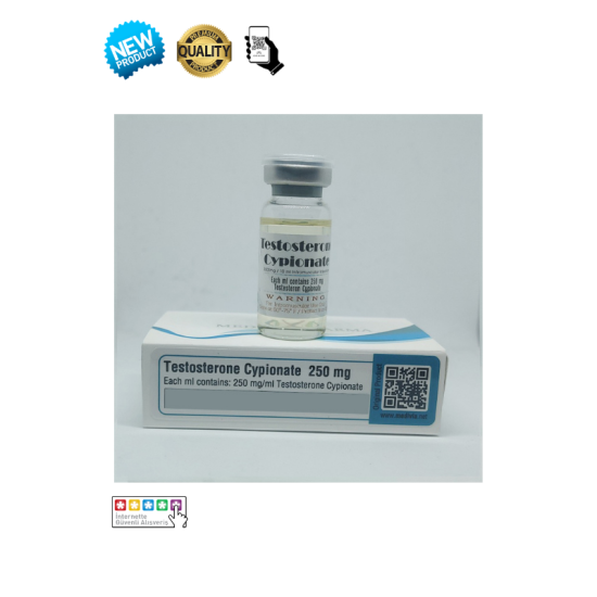 Medivia Pharma Testosterone Cypionate 250mg orijinal steroid ürünü