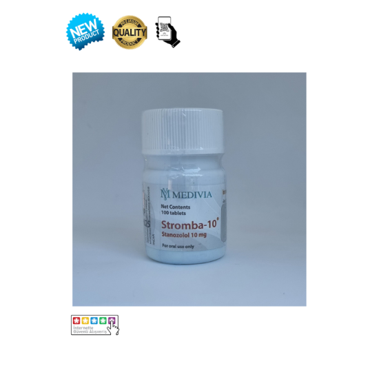 Medivia Pharma Winstrol Stanozolol 10mg 100 Tablet orijinal steroid kutusu