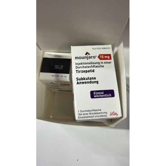 Mounjaro Tirzepatide 15mg 4 flakon orijinal zayıflama peptid seti