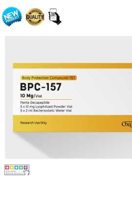 Oxydine Metabolics BPC-157 10 Mg 5 Flakon Toz + 5 Flakon Steril Su