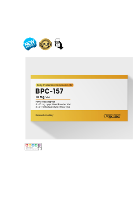 Oxydine Metabolics BPC-157 10 Mg 5 Flakon Toz + 5 Flakon Steril Su