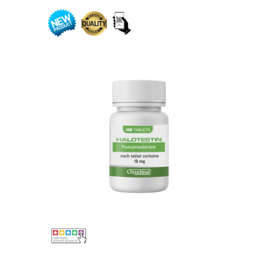 Oxydine Metabolics Halotestin 10mg 100 tablet orijinal oral steroid kutusu