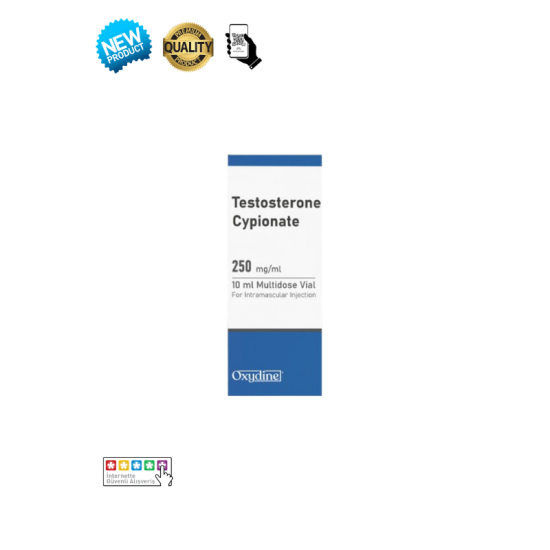 Oxydine Metabolics Testosteron Cypionate 250mg 10ml orijinal enjeksiyonluk steroid şişesi