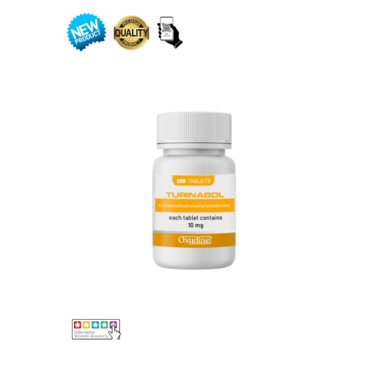 Oxydine Metabolics Turinabol 10mg 100 tablet orijinal oral steroid kutusu