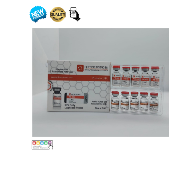Peptide Sciences TB-500 5mg orijinal iyileşme peptidi flakonu