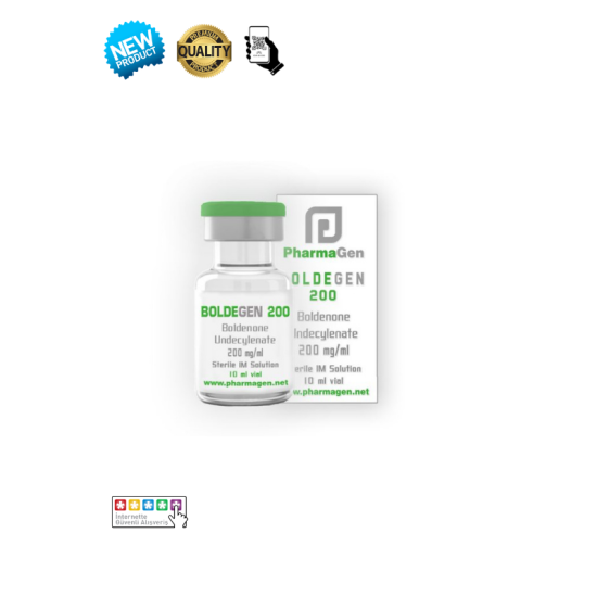 Pharma-Gen Boldenone Undecylenate 200mg 10ml orijinal eq boldenon şişesi