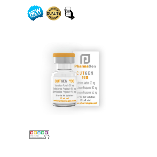 Pharma-Gen Cut-Gen 150mg 10ml orijinal cutting steroid karışımı şişesi