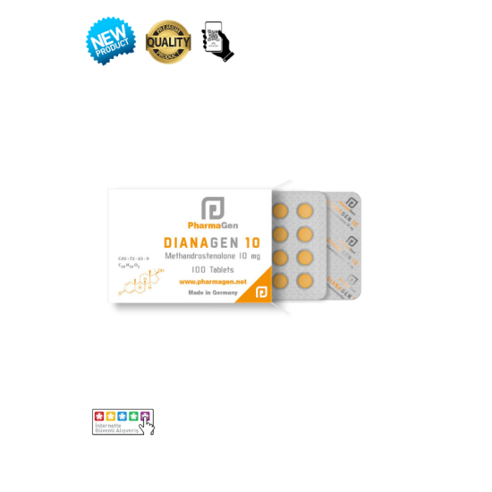 Pharma-Gen Dianabol 10mg 100 Tablet orijinal metandienon kutusu