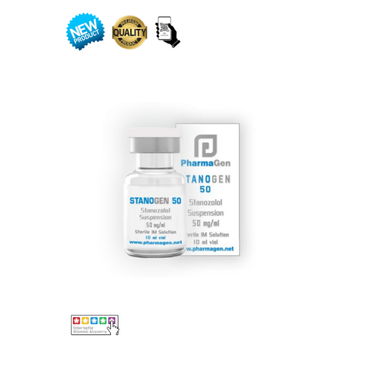 Pharma-Gen Stanozolol Suspension 50mg 10ml orijinal winstrol depot şişesi