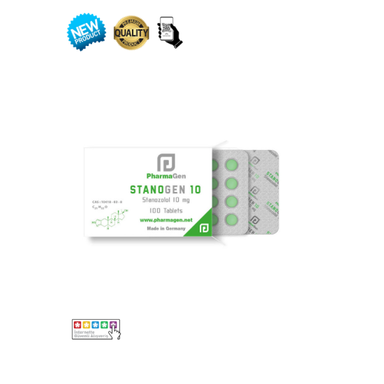 Pharma-Gen Winstrol Stanozolol 10mg 100 Tablet orijinal steroid kutusu