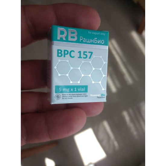 RussianBio BPC 157 5mg 1 vial orijinal iyileşme peptidi