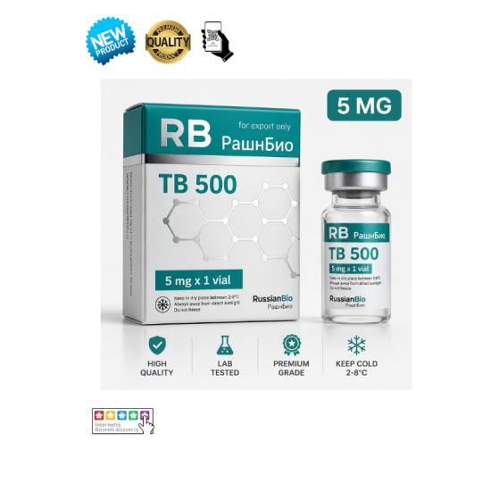 RussianBio TB 500 5mg 1 vial original healing peptide