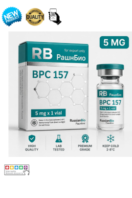 RussianBio Peptid BPC 157 5 Mg x 1 Vial