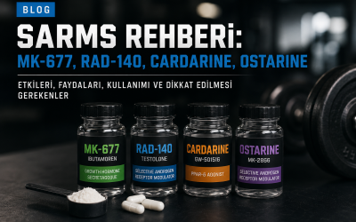 Sarms Rehberi: MK-677, RAD-140, Cardarine, Ostarine