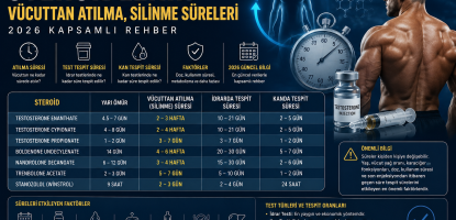Steroidlerin Vücuttan Atılma, Silinme Süreleri 2026 Kapsamlı Rehber