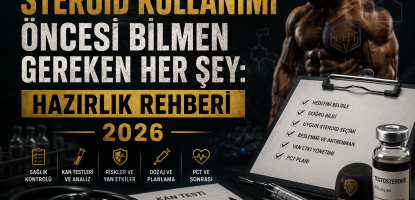 Steroid Kullanımı Öncesi Bilmen Gereken Her Şey: Hazırlık Rehberi 2026