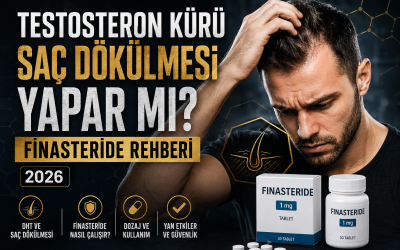 Testosteron Kürü Saç Dökülmesi Yapar mı? Finasteride Rehberi 2026