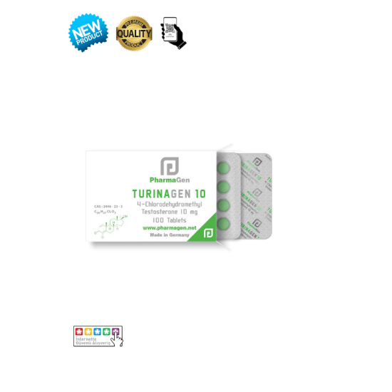 Pharma-Gen Turinabol 10mg 100 Tablet orijinal oral steroid kutusu