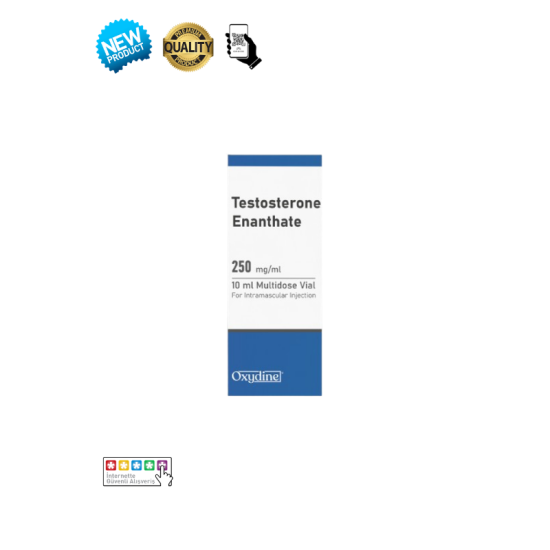 Oxydine Metabolics Testosteron Enanthate 250mg 10ml orijinal enjeksiyonluk steroid şişesi