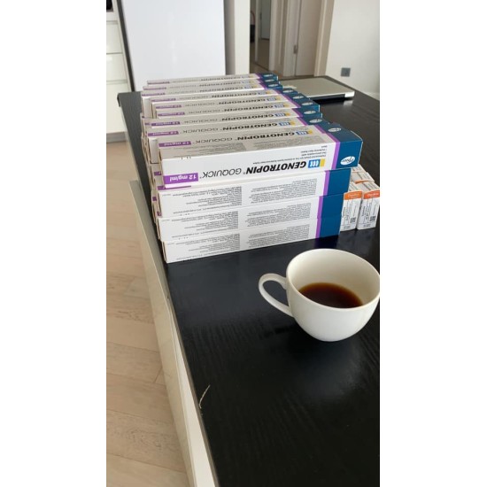 Genotropin 12mg 36 IU original growth hormone box and pens