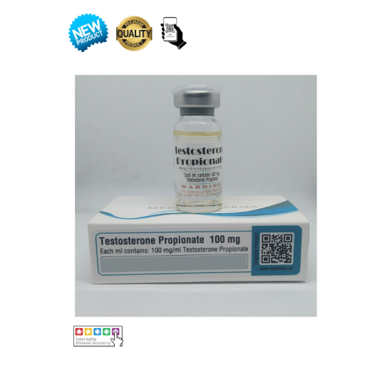 Medivia Pharma Testosterone Propionate 100mg 10ml orijinal enjeksiyonluk steroid şişesi - Testo Prop stokta