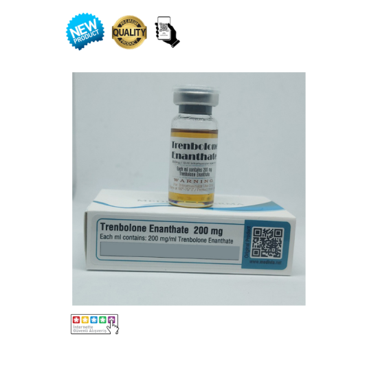 Medivia Pharma Trenbolone Enanthate 200mg 10ml orijinal steroid şişesi