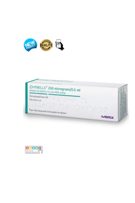 Ovitrelle 250 Mikrogram/0,5ML 6500 Ünite Kullanıma Hazır Şırıngada Enjeksiyonluk Çözelti