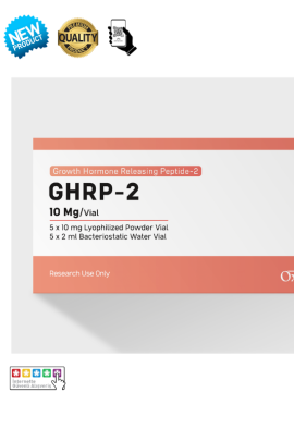Oxydine Metabolics Ghrp-2 10 Mg 5 Flakon Toz + 5 Flakon Steril Su