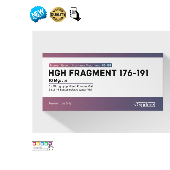 Oxydine Metabolics HGH Fragment 176-191 10mg orijinal peptid flakonu - Yağ yakıcı stokta