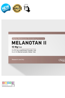 Oxydine Metabolics Melanotan-2 10 Mg 5 Flakon Toz + 5 Flakon Steril Su