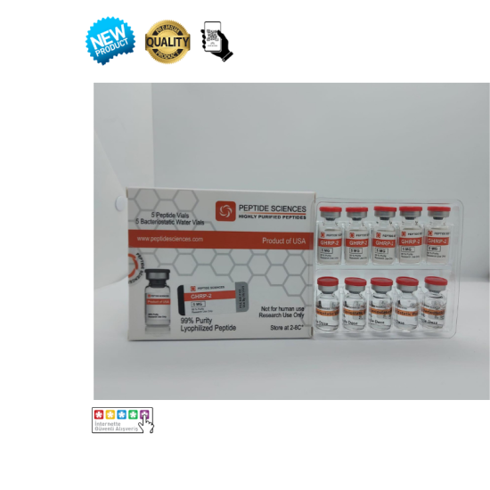 Peptide Sciences GHRP-2 5mg orijinal growth hormon peptid flakonu