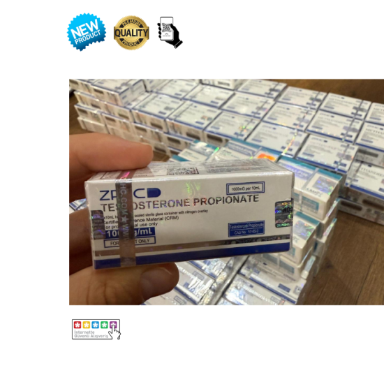 ZPHC PHARMA Testosterone Propionate 100mg 10ml orijinal enjeksiyonluk testosteron şişesi