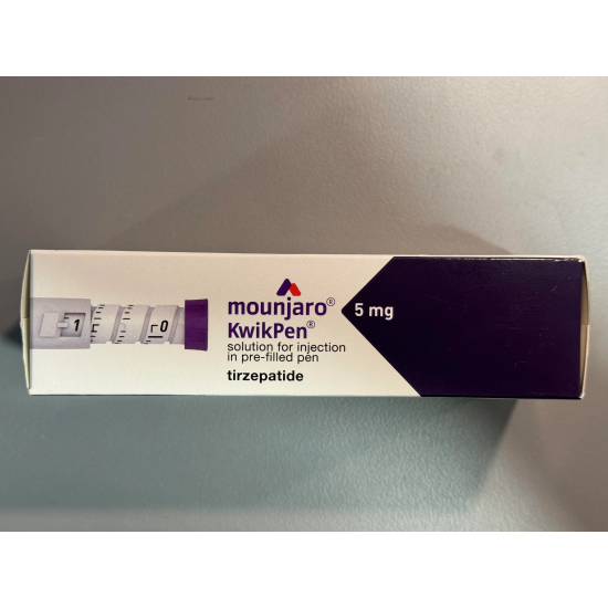 Mounjaro Kwikpen 5mg tirzepatide orijinal zayıflama kalemi kutusu